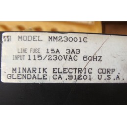 MINARIK ELECTRIC MM23001C