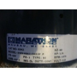 MARATHON ELECTRIC DWH48A110653P