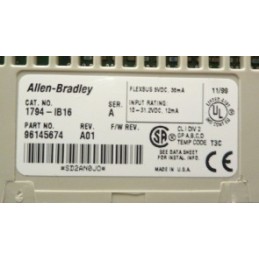 ALLEN BRADLEY DC INPUT MODULE 1794-1B16