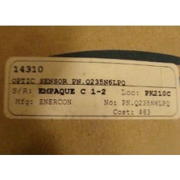 BANNER OPTIC SENSOR Q23SN6LPQ 
