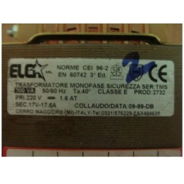 ELCA TRANSFORMATORE 300VA CEI 96-2 