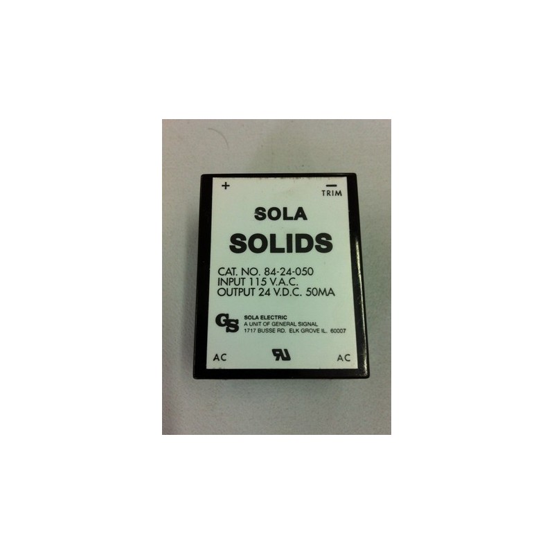 SOLA SOLIDS 84-24-050 SOLA SOLIDS 84-24-050