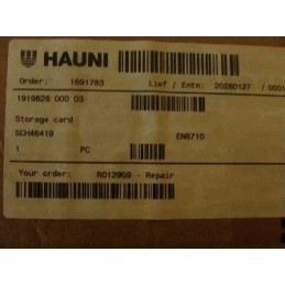 HAUNI 1919628 000 03 EN8710