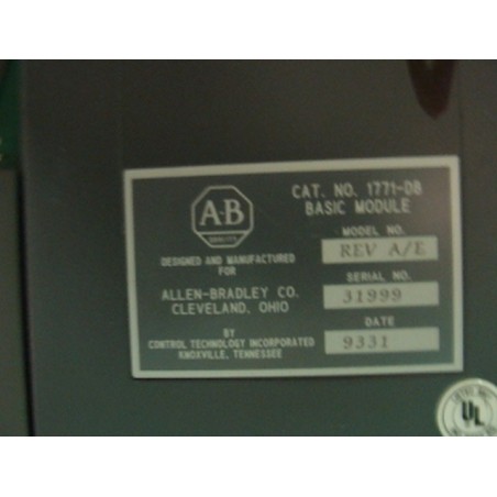 Allen-Bradley 1771-DB BASIC Module for PLC-5 Systems