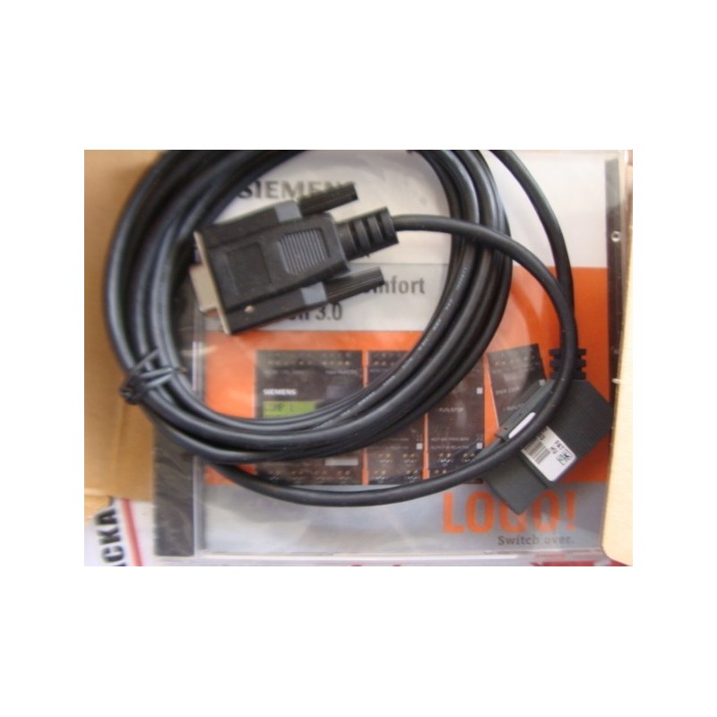 SIEMENS 6ED1-057-1AA00-0BA0 LOGO PC CABLE F/TRANS OF PROG