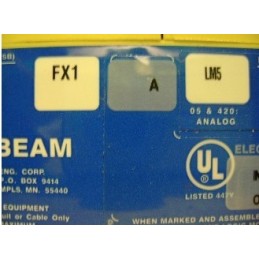 BANNER SCANNER BLOCK FX1 A LM5