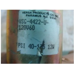 VERSA VSG-4422-U-120V60 PUMP SUPPLY40-175PSI