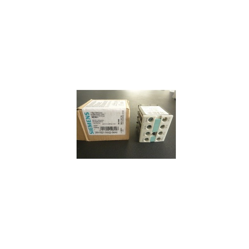 SIEMENS SWITCH 3RH1921-1XA22-0MA0 SIEMENS SWITCH 3RH1921-1XA22-0MA0
