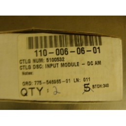 CARLO GAVAZZI INPUT MODULE- DC AM  5100532 