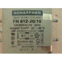 SCHAFFNER FILTER FN 612-20/10 