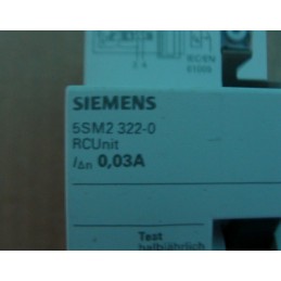 Siemens 5SM2-322-0 Circuit Breaker: MODEL 5SM2-322-0