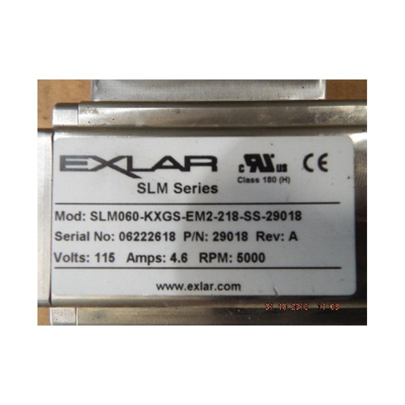 Exlar SLM060-KXGS-EM2-218-SS-29018 – Compact High-Performance Brushless ...