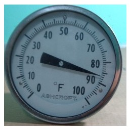ASHCROFT 0-100 °F THERMOMETER K/1