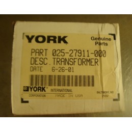 YORK TRANSFORMER 025-27911-000