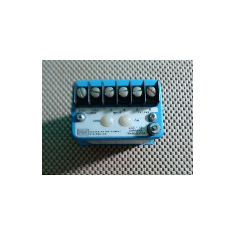 ROCHESTER INSTRUMENT SYSTEMS CCC-1B CURRENT TRANSDUCER ROCHESTER INSTRUMENT SYSTEMS CCC-1B CURRENT TRANSDUCER