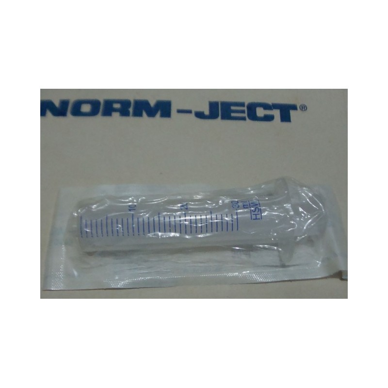 NORM-JECT 30ML STERILE LUER