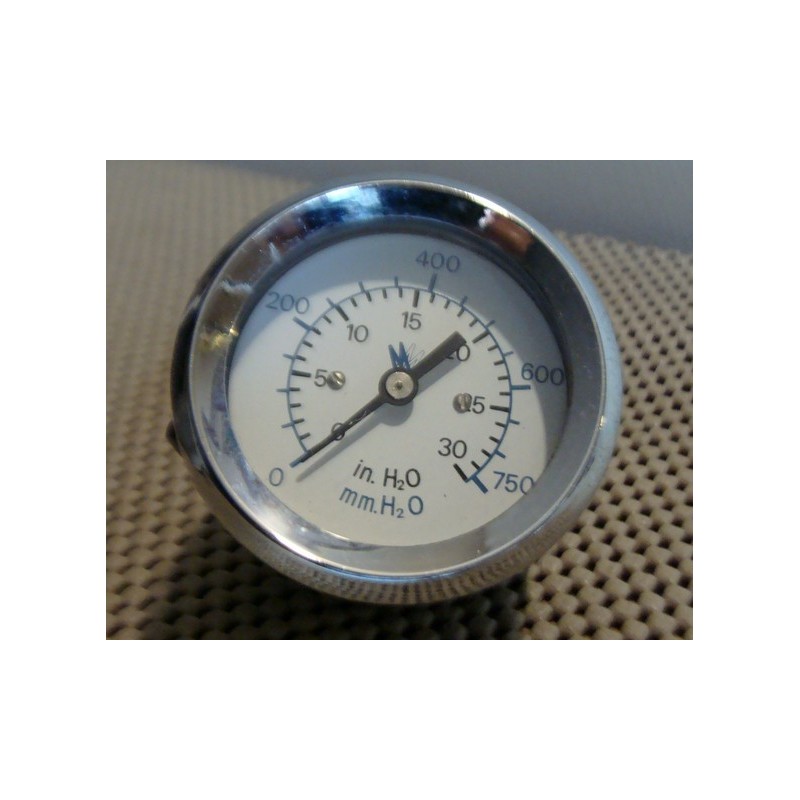PRESSURE GAUGE 0-750 mmH2O PRESSURE GAUGE 0-750 mmH2O
