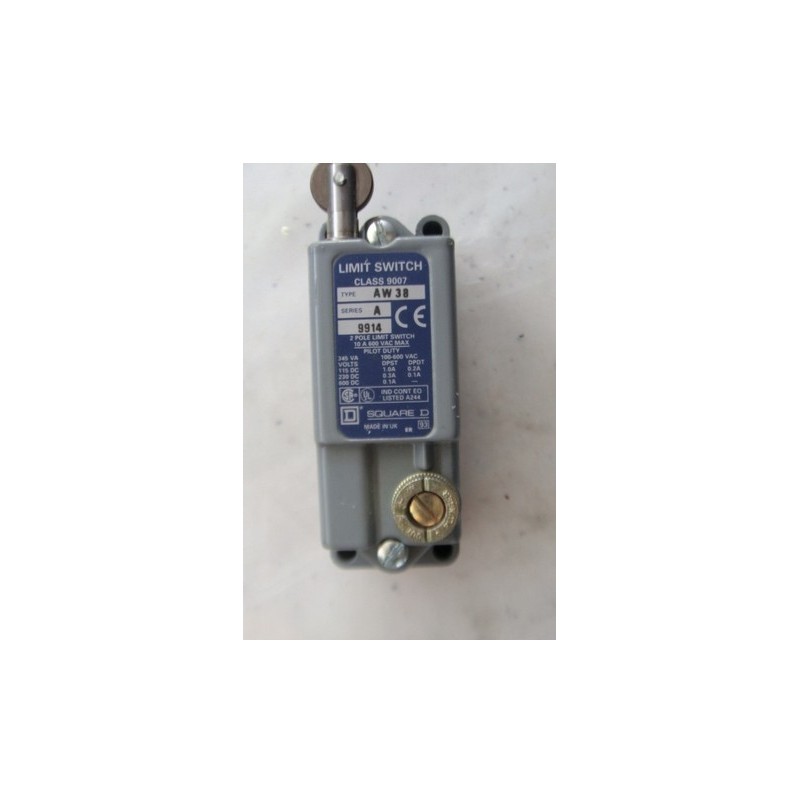 SQUARE D AW38-9914A LIMIT SWITCH