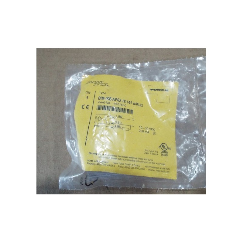 TURCK BIM-IKE-AP6X-H1141W/KLI3