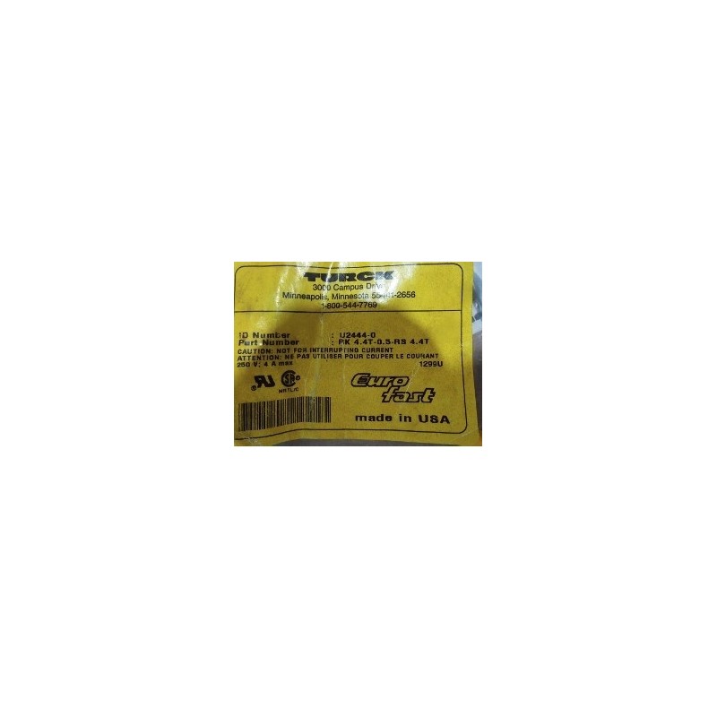 TURCK RK4.4T-0.5-RS4.4T