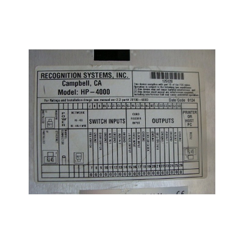HandPunch 4000 Biometric Time Clock – Accurate Employee Time Tracking