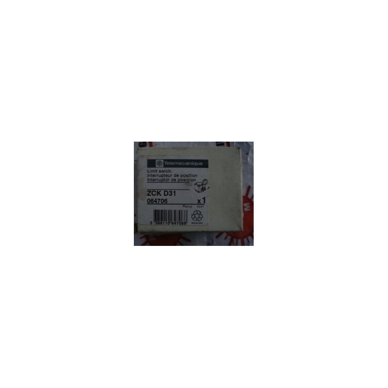 TELEMECANIQUE ZCK-D31 LMT SWITCH PLUNGER HEAD ZCKD