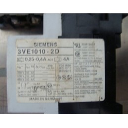 Siemens Circuit Breaker 3VE1010-2D: Model 3VE1010-2D