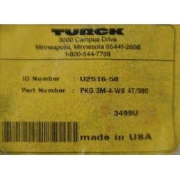 TURCK PKG 3M-4-WS-4T/S90