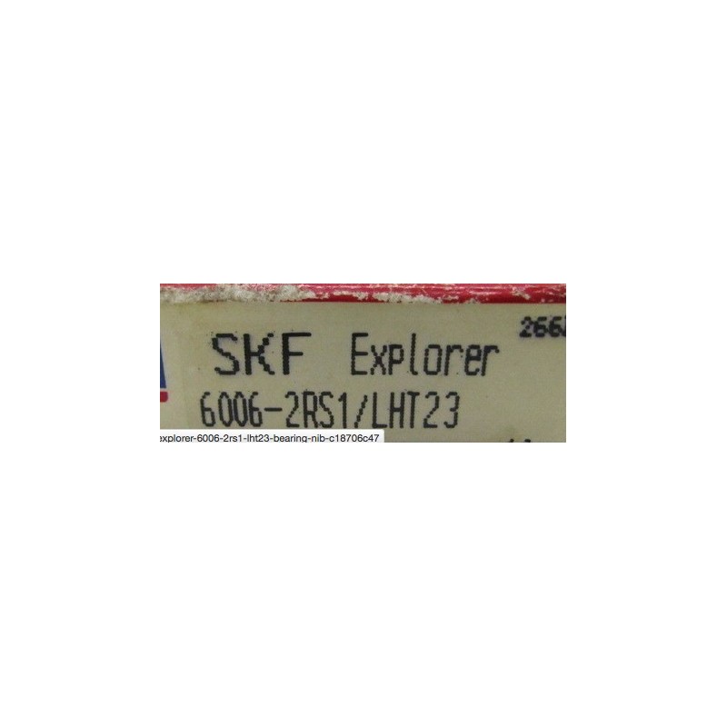 SKF 6006-2RS1 / LHT23