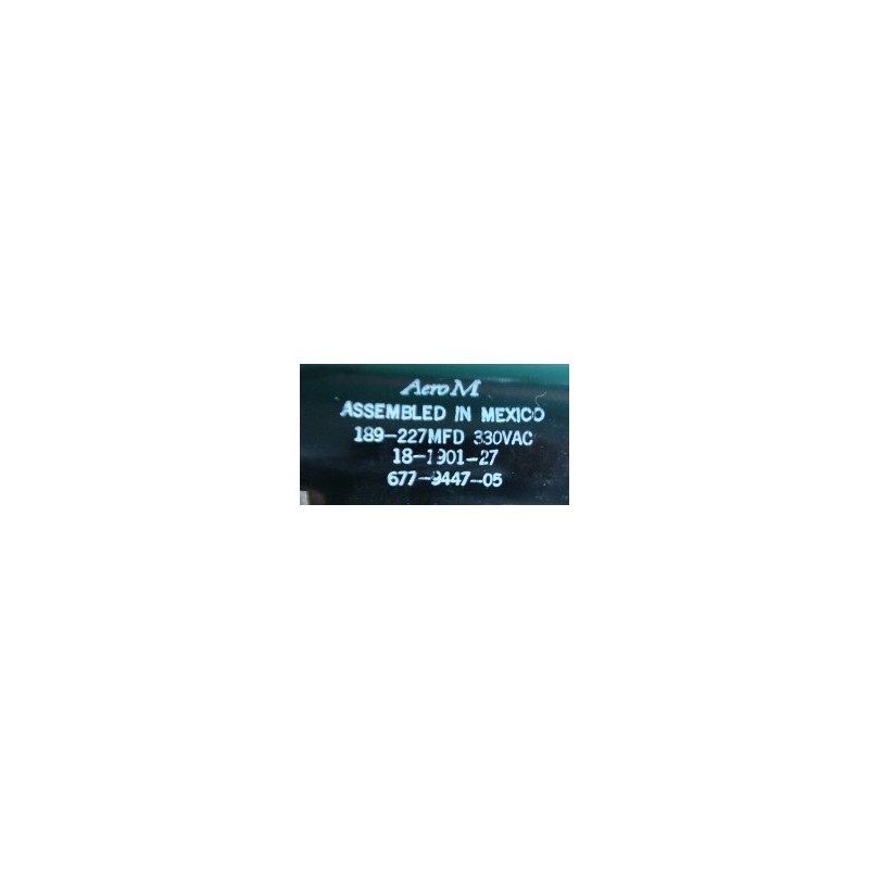 START CAPACITOR 189-227 START CAPACITOR 189-227