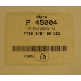 FLEXICOND 11 FTGS 3/8'' 90 DEG 45004