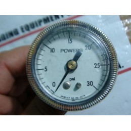ITRON 142-0274 PRESS GAUGE 1 1/2" 0/30PSI
