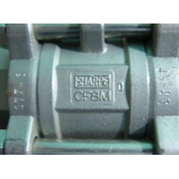 SHARPE CF8M CONTROL VALVE