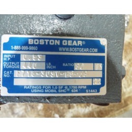 BOSTON GEAR RATIO 30 F718-30SV-B5-J3