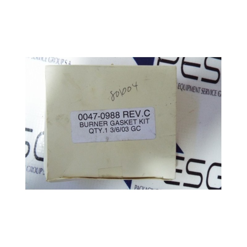 BURNER GASKET KIT 0047-0988