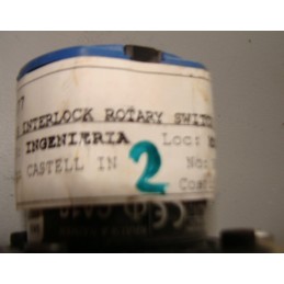 CASTELL INTERLOCK ROTARY SWITCH