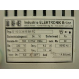 COMPUTER GESTEUERTER FAHRZEUGLADER TYP E 110G 24/15 B1-FC