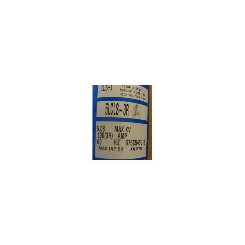CUTLER HAMMER FUSE 5LCLS-3R