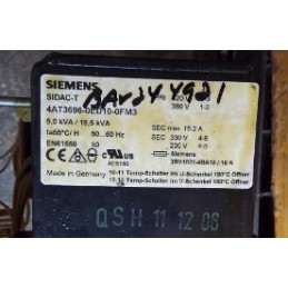 Siemens 4AT3696-0ED10-0FM3 Single-Phase SITAS Transformer
