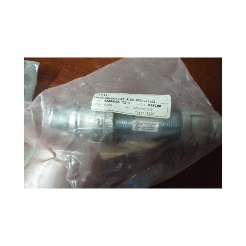 FIKE VALVE RELOAND KIT E85-007-03 FIKE VALVE RELOAND KIT E85-007-03