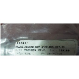 FIKE VALVE RELOAND KIT E85-007-03