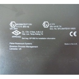 EMERSON BAS99ATEX7112U