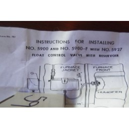 FLOAT CONTROL VALVE 5900-F