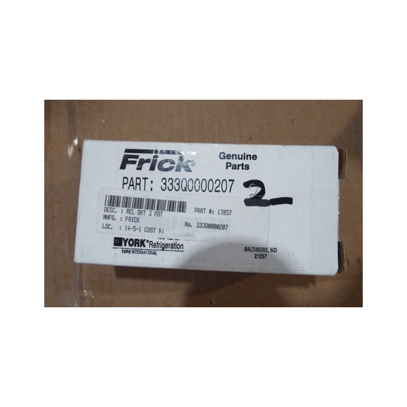 FRICK 333Q0000207 FRICK 333Q0000207