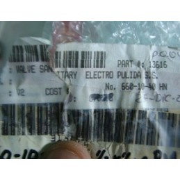 VALVE SANITARY ELECTRO PULIDA S.S. 660-10-40 HN
