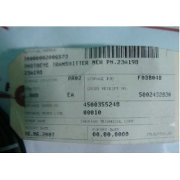 PHOTOEYE TRANSMITTER 23A198