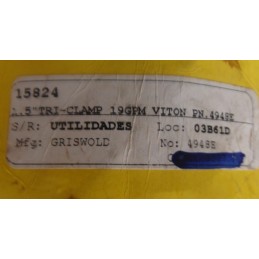 GRISWOLD 5" TRI-CLAMP 19GPM VITON