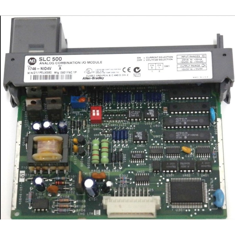 1746-NIO4V AB Series A SLC 500 Analog Module 1746NIO4V 2022 New Factory Sealed 1746-NIO4V AB Series A SLC 500 Analog Module 1746NIO4V 2022 New Factory Sealed