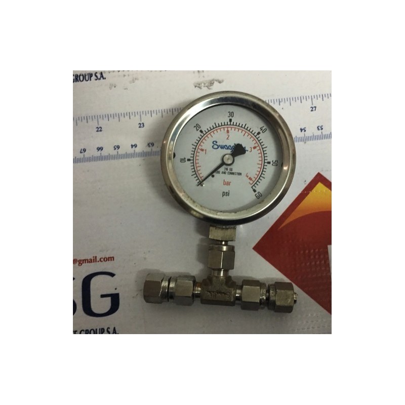 PRESSURE GAUGE 60PSI PRESSURE GAUGE 60PSI