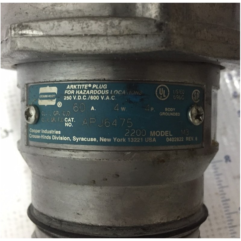 CROUSE-HINDS APJ6475